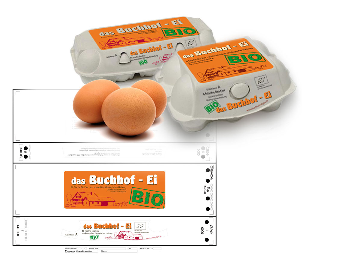 Buchhof - Eierverpackung
