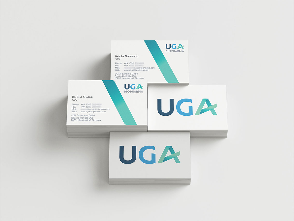 UGA Biopharma - Visitenkarten